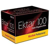 Kodak Ektar 100 Color Neg 35mm Film ISO 100, 36 exp. NEW 086806031332 