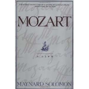  Mozart A Life [Paperback] Maynard Solomon Books
