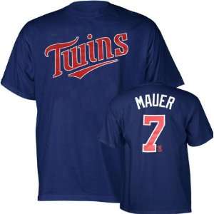   Name and Number Navy Minnesota Twins Youth T Shirt: Sports & Outdoors