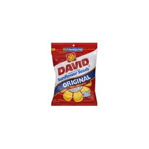 David Original Roasted & Salted Sunflower Seeds, 14.5 OZ (6 Pack 