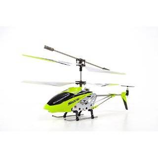   S107G 3 Channel RC Radio Remote Control Helicopter with Gyro   Green