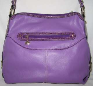Kathy Van Zeeland Turn Me On Bag Purse Hobo Handbag Sac Wallet Set 