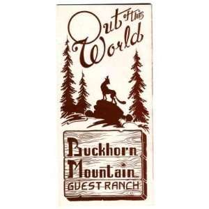   Mountain Guest Ranch Brochure Loveland CO 1949 