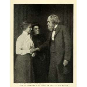  1902 Print Deaf Helen Keller Dr. Hale Anna Sullivan 