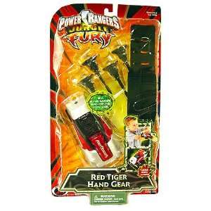    Power Rangers Jungle Fury   Red Tiger Hand Gear: Toys & Games