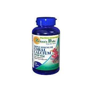 Triple Strength Coral Calcium 1500 mg  1500 mg 120 