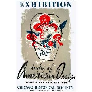  design  Chicago Historical Society Poster. Decor with Unusual 