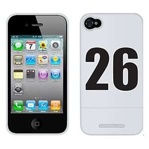 Number 26 on Verizon iPhone 4 Case by Coveroo  Players 