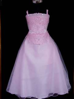 New Flower Girl Party Bridesmaid Wedding Pagent Dress  