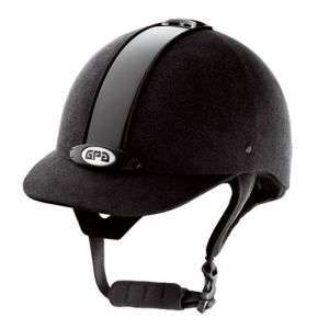 GPA Classic Pro Riding Helmet   BLACK  