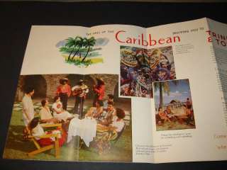 Old 1950s   Trinidad and Tobago   Travel Brochure  