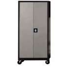   Shelf Garage Storage Cabinet   Black   72H x 36W x 18D   COS SV72H