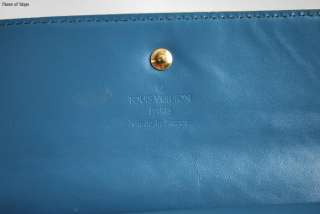 Authentic LOUIS VUITTON Suhali Porte Tresor Leather Wallet Purse VTG 