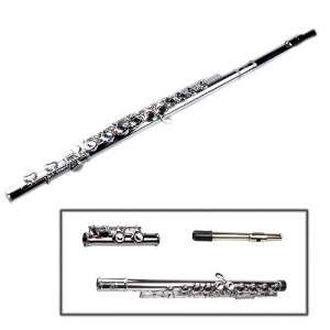  Silver Nickel Band C Split E Flute Musical Instruments