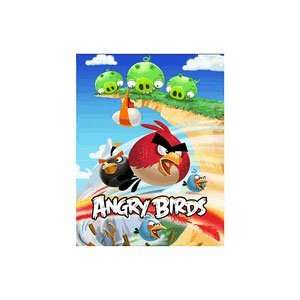 Mattel Angry Birds 24 Piece Puzzle Scene 1 Pigs on Cliff : Toys 