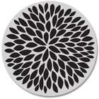 Hero Arts Cling Stamps   Small Solid Flower