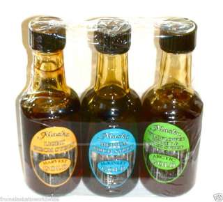 Alaskan 100% Pure Organic Birch Syrup Sampler 3 Flavors  