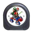 Carsons Collectibles Travel Alarm Clock of Super Mario and Luigi 