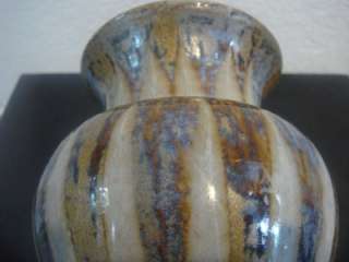 Vintage Mexican Art Tonala Pottery Vase By Jorge Wilmot & Salvador 