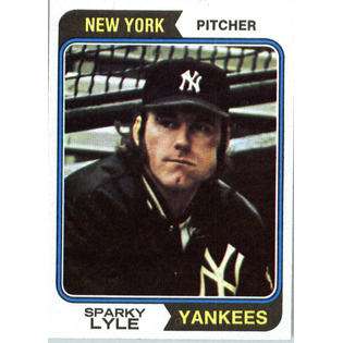 1979 Topps # 365 Sparky Lyle New York Yankees Baseball Card  Topps 