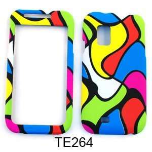  Abstract Swirl Rainbow snap on cover faceplate for Samsung 