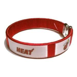  Miami Heat Team Logo Basketball Bracelet Wristband 
