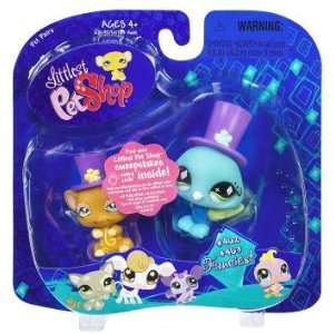 Littlest Pet Shop Pairs and Portables   Rat and Peacock  Toys 