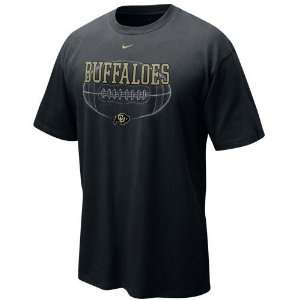  Nike Colorado Buffaloes Black Quarterback Draw T shirt 