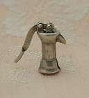 vintage 1940s 50s mechanical hand water pump sterling silver charm