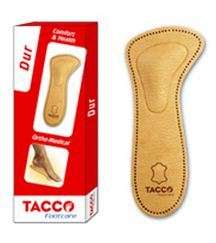Tacco 675 Deluxe Metatarsal Inlay 3/4 Leather Insole 1P  