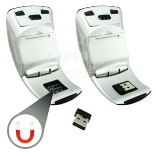 4G USB Wireless Folding Optical Mouse Mice PC Laptop  