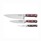 LamsonSharp Silver Forged 3 Piece Chef Knife Set