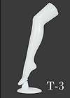 29 Tall Female Mannequin Foot Leg Socks Hosiery Display W/Stand 