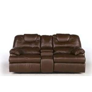  Showtime   Contemporary Bark Leather Double Reclining 