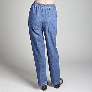 Womens Pull On Denim Jeans  Laura Scott Clothing Womens Pants 