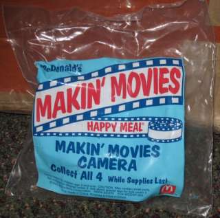 1993 McDonalds Happy Meal Makin Movies Camera Toy  
