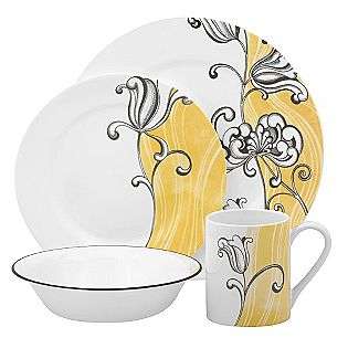 Corelle Impressions Tango 16 Piece Dinnerware Set  For the Home Dishes 