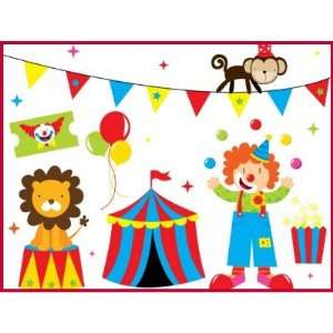  circus clown with animals Postage: Office Products