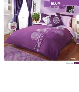 New Purple Violet Duvet Comforter Bedding Set King 14PC  