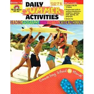  Daily Summer Activities, 7 8 Toys & Games