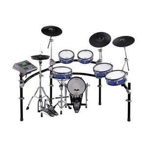    RockenWraps V Drums Wrap (Blue Sparkle): Musical Instruments