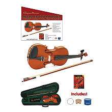 Spectrum AIL 201V Full Size Music Educator Approved Violin Kit 