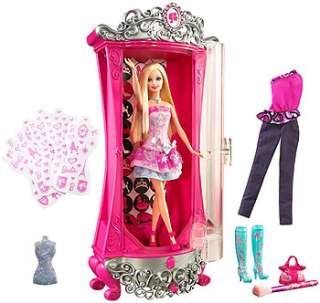 Barbie A Fashion Fairytale Glitterizer Barbie Doll and Playset 