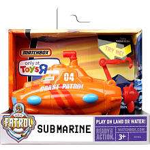 Matchbox KidPicks Sea Patrol Boat   Submarine   Mattel   