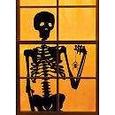 Martha Stewart Skeleton Window Cling   Martha Stewart   