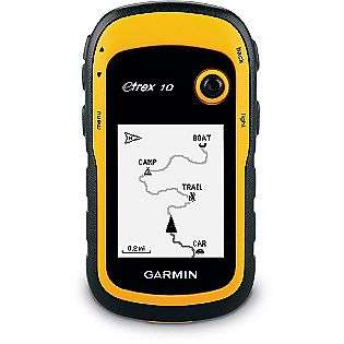 Garmin E TREX10 Handheld GPS Navigator with 2.2 In. Monochrome Display 