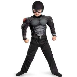   Snake Eyes Muscle Chest Child Costume / Black   Size Small (4/6