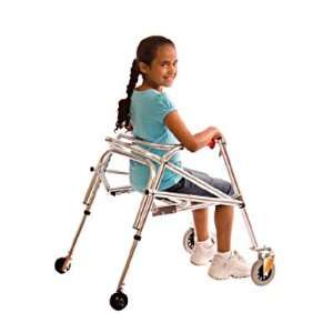  Kaye Adolescents 4 Wheeled PostureRest Walker with Seat 