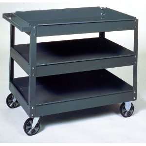  Edsal Supplies Cart   36 x 24 x 32   includes 3 shelves 
