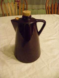 Antique Teapot Liquor Bottle Decanter LeRoux Liqueurs  